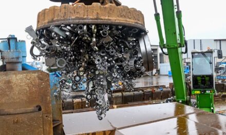 Schaeffler takes action against product piracy: ten tonnes of counterfeit rolling bearings destroyed