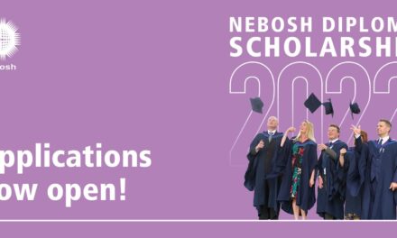 NEBOSH Diploma scholarship returns for 2022 with even more opportunities to learn