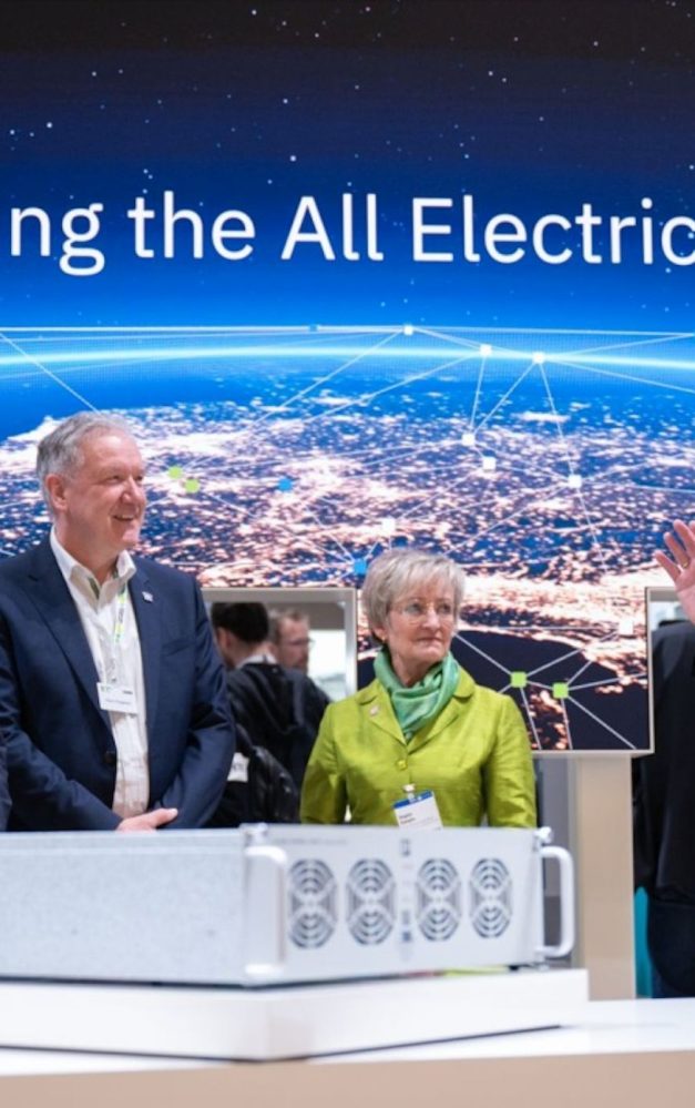 Premiere at HANNOVER MESSE: The All Electric Society Arena points the way to a carbon-neutral industrial society