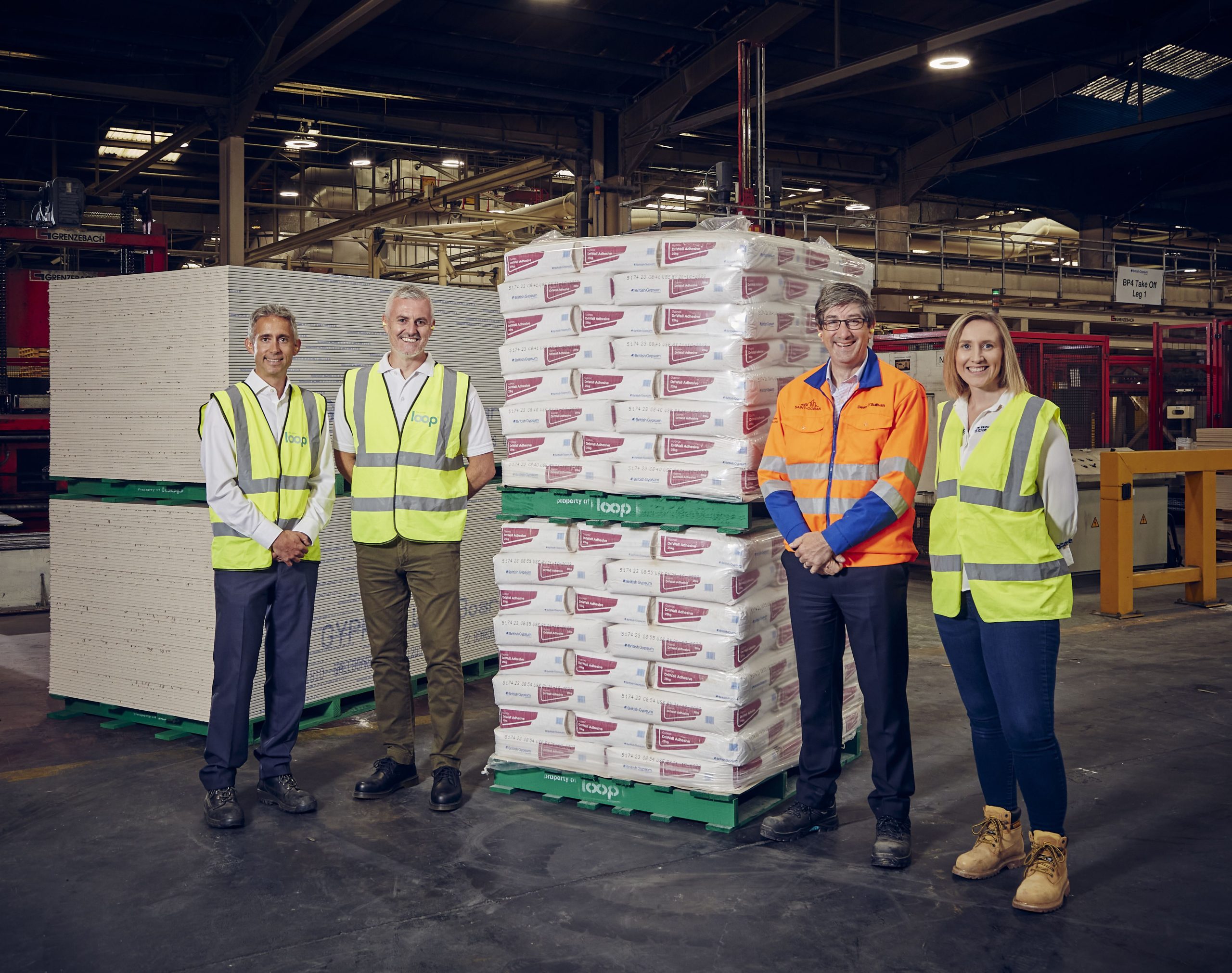 British Gypsum partners with The Pallet LOOP to reduce pallet waste in UK construction