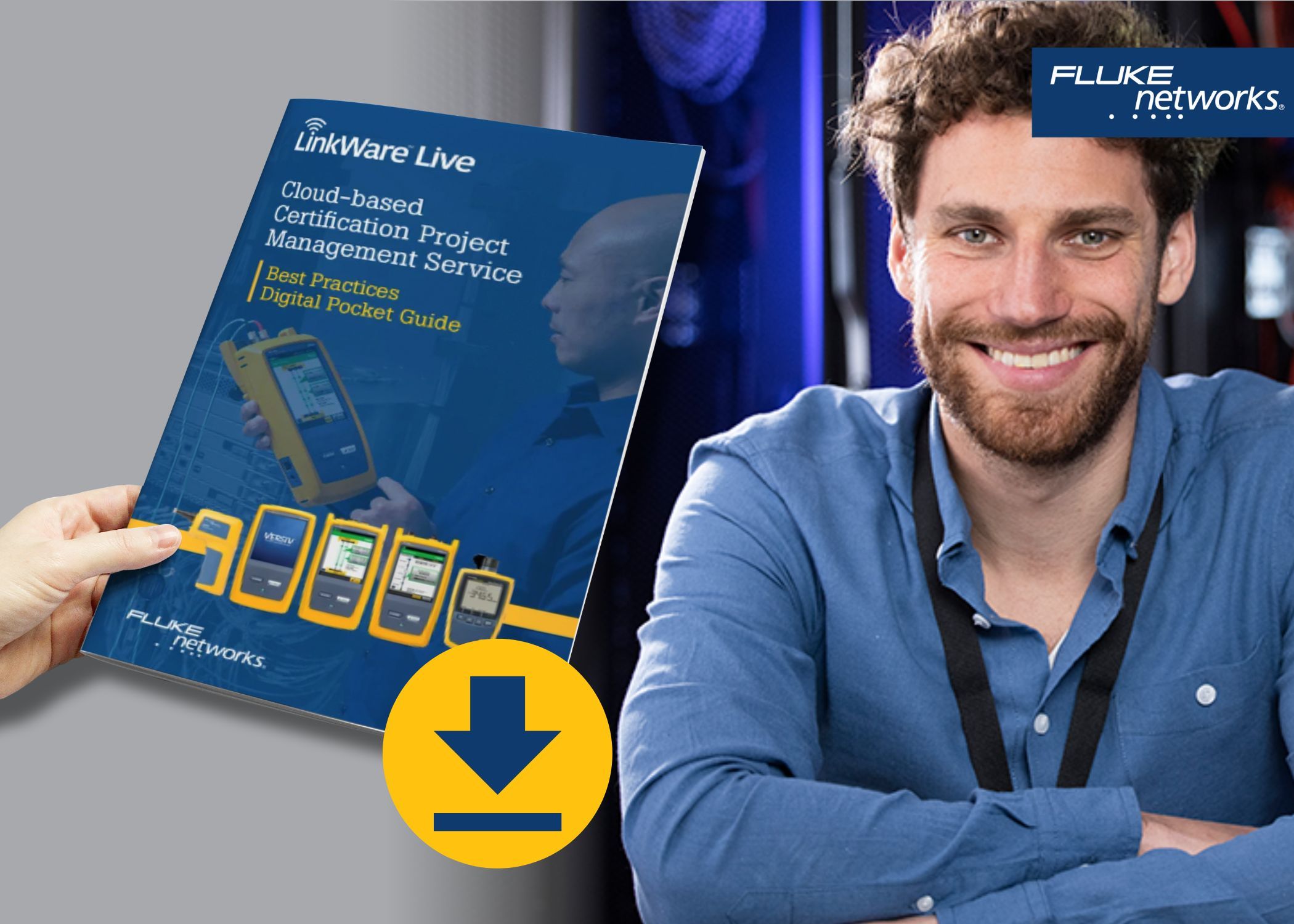 Fluke Networks launches new digital pocket guide for cloud-based network certification project management