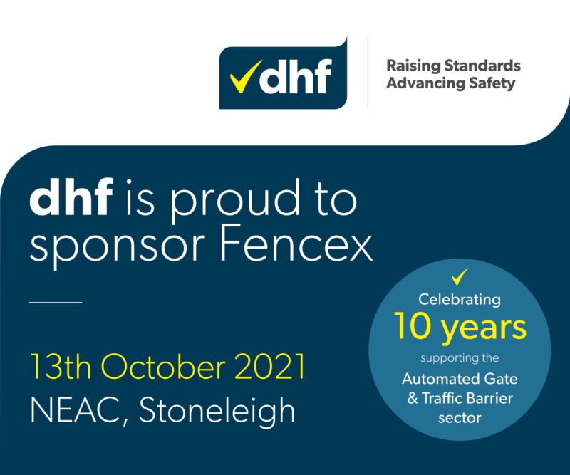 DHF continues to drive its ‘gate safety’ message at this year’s Fencex